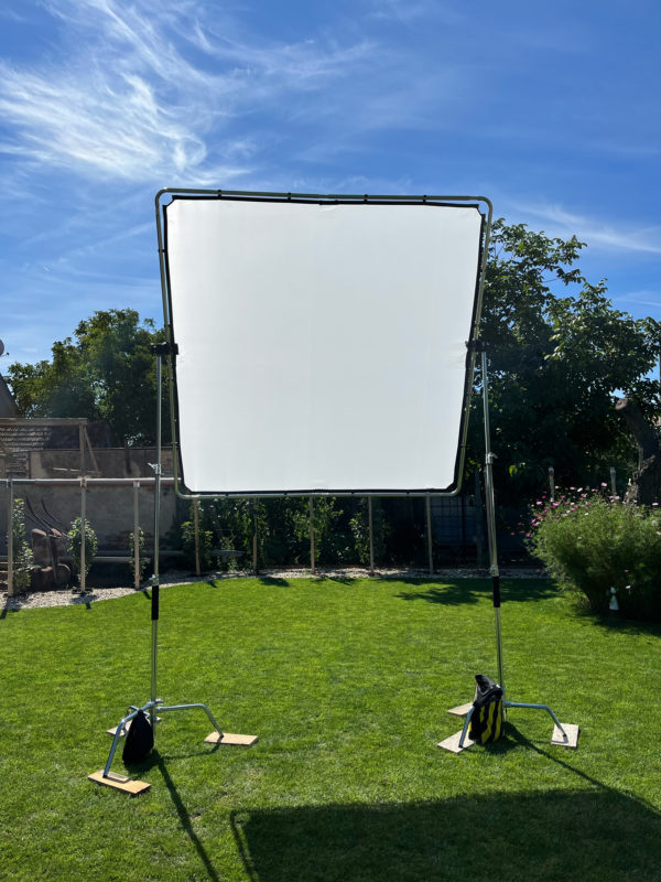 SET Butterfly frame 2x2m + 2x C-stand